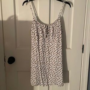 LA hearts flower print mini dress